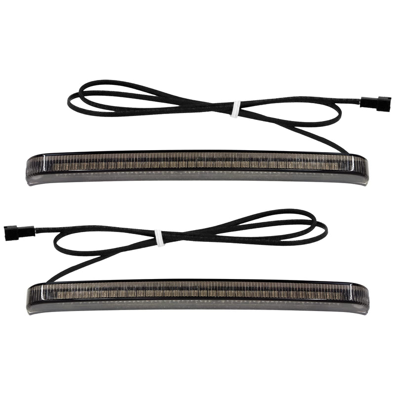 HDBUBALUS Smoke Saddlebag Tail Light LED Running Brake Sequential Turn Signal Lamp Fit for Harley Touring Street Gilde Road Gilde Road King Electra Glide Ultra Limited 2014-2023 Smoke Lens