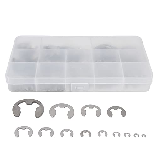 Retaining Ring, E Clip Standard Design 1.5mm-15mm Wide Use Good Match for Gear for Shaft for Bearing