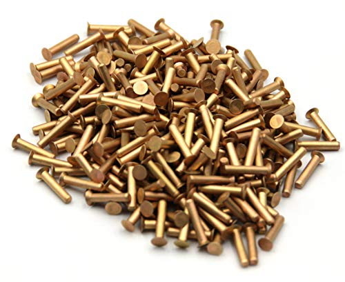 3/32" Aviation Grade, Countersunk Solid Rivets, Hard Aluminum, 100 Deg. Countersink, 1/8 Lb Bags (1/2" MS20426AD3-8) 1/2" MS20426AD3-8