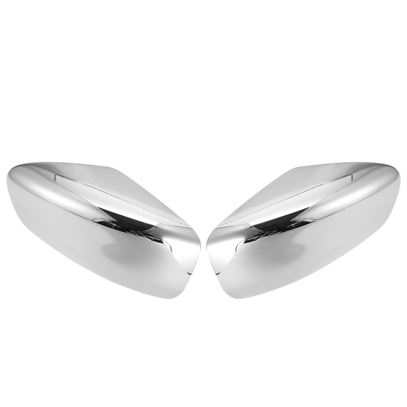 X AUTOHAUX Pair Car Exterior Chrome Plated Power Full Mirror Cover Cap for Nissan Altima 2013-2018 without Turn Signal