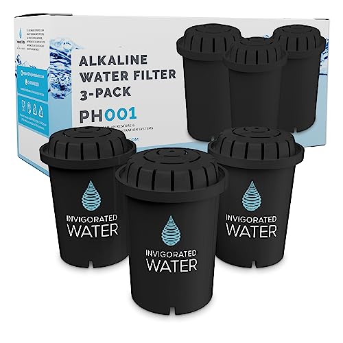 Invigorated Water PH001 Black Alkaline Water Filter Replacement