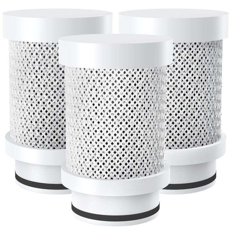 Replacement Filters for OM-WF01 / OM-WF02 Faucet Water Filter, Last Up to 9 Months (Pack of 3)
