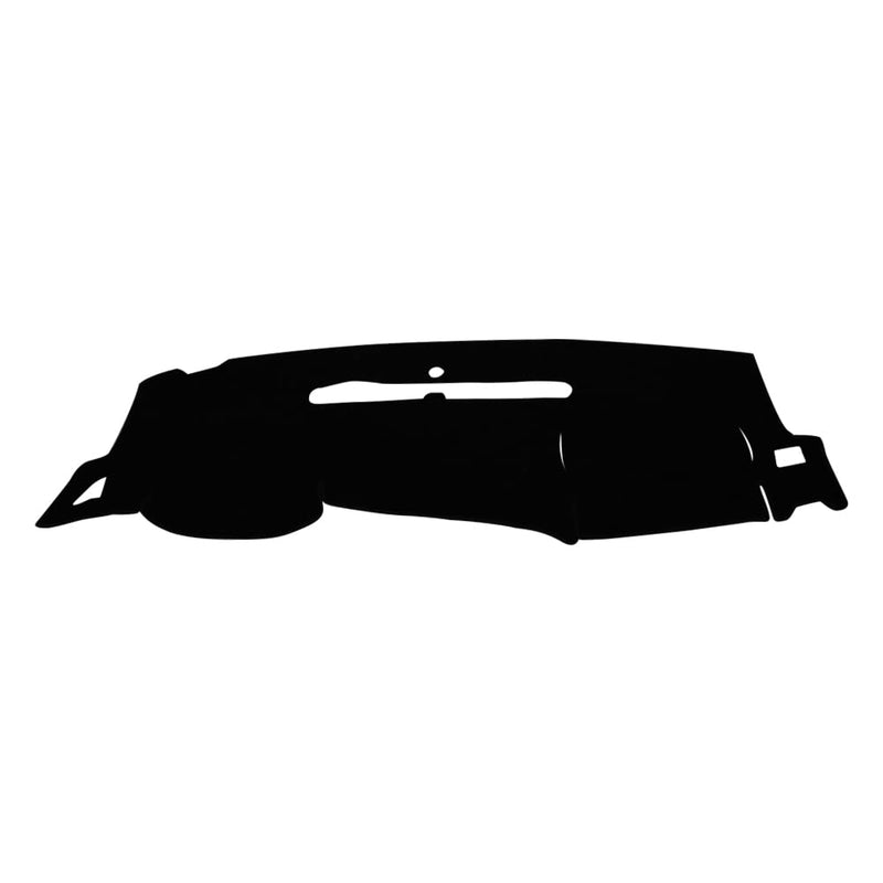 Dashboard Cover Compatible with 2007-2013 Chevy Silverado GMC Sierra with Two Glove Boxes Dash Cover Mat Black Premium Carpet 2007-2013 Silverado and Sierra