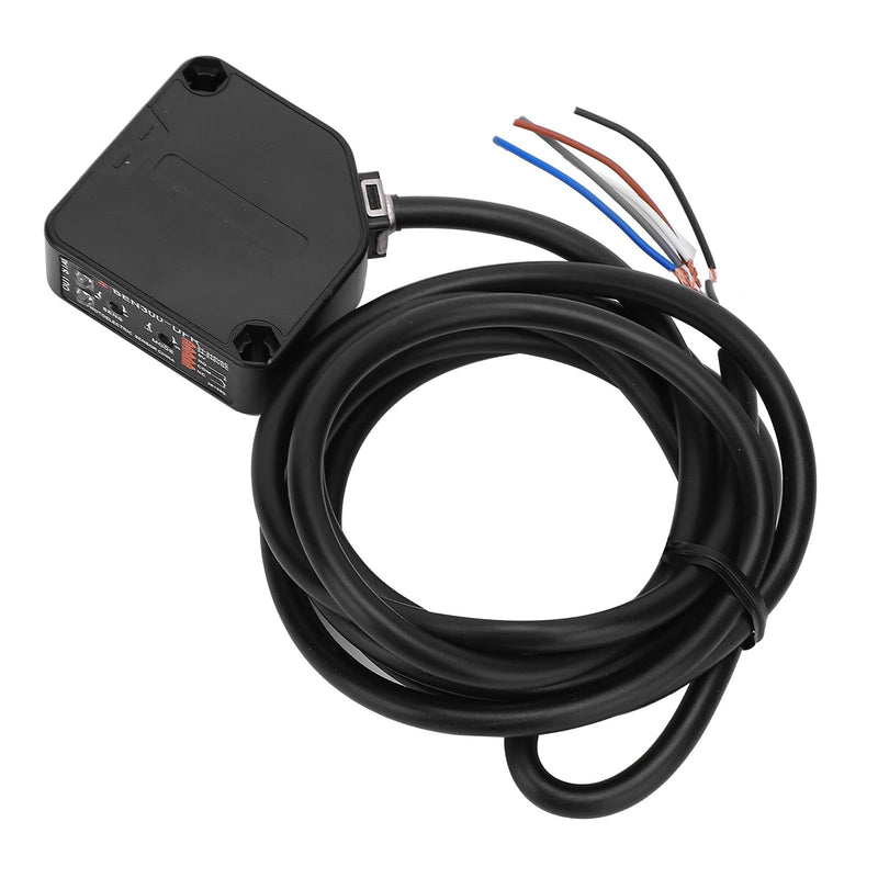 Hilitand Photoelectric Switch Diffuse Reflection Sensor Proximity Switch 24‑240V BEN300‑ for Level Detection, Level Control