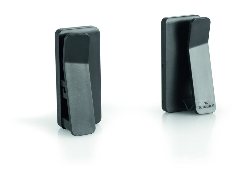 Durable VISIO Clip Universal Tablet Wall Mount - Space-Saving & Secure Tablet and Phone Docking Station - Smart Home Tablet Holder Charger Station - Compatible with Apple & Android Devices 10mm Wall Mount Clamps