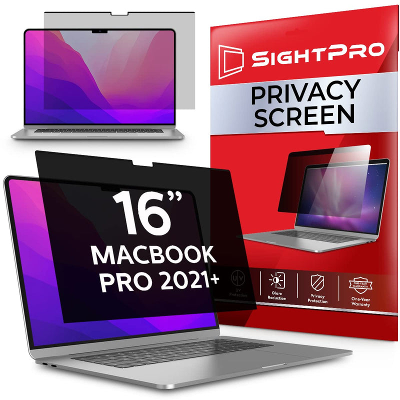 Magnetic Privacy Screen for MacBook Pro 16 Inch (2021, 2022, 2023, M1, M2, M3, Pro, Max) Removable Laptop Privacy Filter Shield and Anti-Glare Protector MacBook Pro 16 Inch (2021-2023, M1 M2 M3 Pro Max)