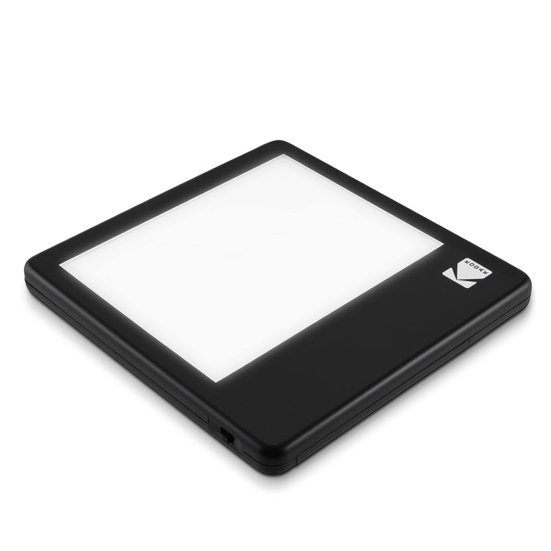 KODAK RODLLP5X4 Light Box, Tracing Light Box, Slide Viewer, White, 5"x4" | 98% Color Restoration, Slides & Negatives, USB or AAA Power, Glare-Free LED for Drawing Board & Tracing, Product Photography 5”x4”