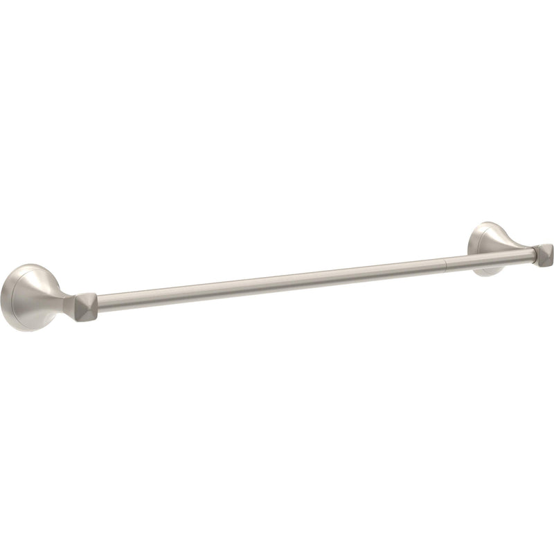 Delta Towel Rack | 24 or 18 Inch Brushed Nickel Adjustable Towel Bar for Bathroom, Kitchen | Esato Accessories