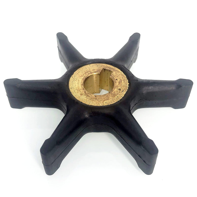 277181 434424 Water Pump Impeller For Evinrude Johnson 3/4/5/5.5/6/7.5 HP 2 Stroke Outboard Sierra 18-3001 0277181 0434424 0777819 3HP 4HP 5HP 5.5HP 6HP 7.5HP 3 4 5 5.5 6 7.5 HP