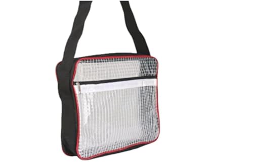 ESD 15.7"L x 3.1"W x 11.8"H anti-static cleanroom clear engineer bag for engineer store tool or computer working in clean room red