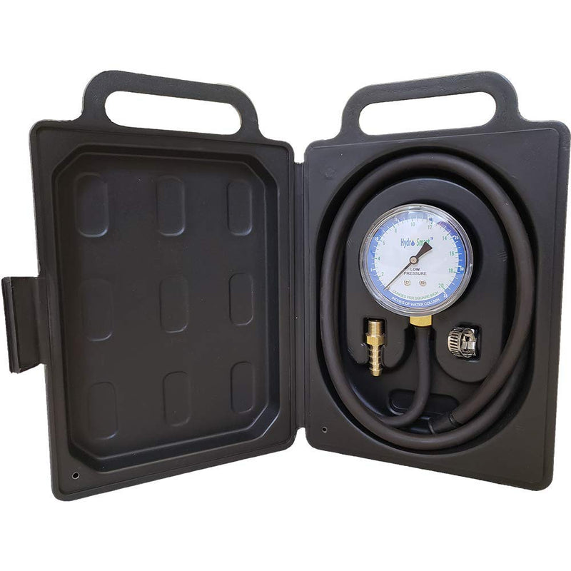 Gas Manometer 0–35" WC, Natural Gas & Propane Pressure Gauge, HVAC Diagnostic Tool