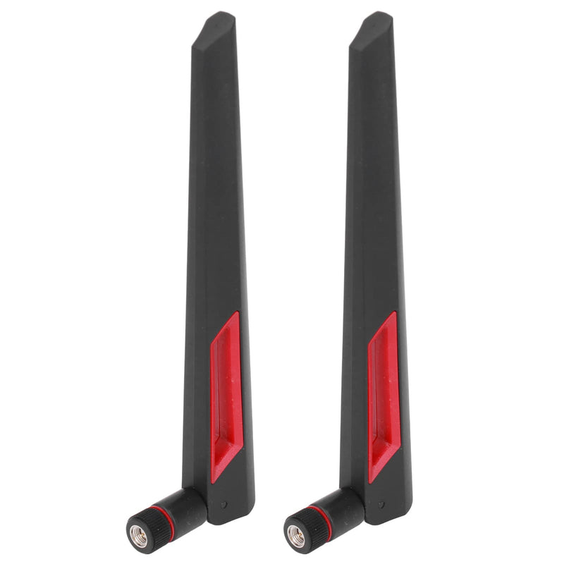 2Pcs Antenna 12dbi 2.4G 5.8G High Gain with RP SMA Male Connector for Network Router/Access Point/USB Adapter/PCI Adapter/IP Camera Range Extender