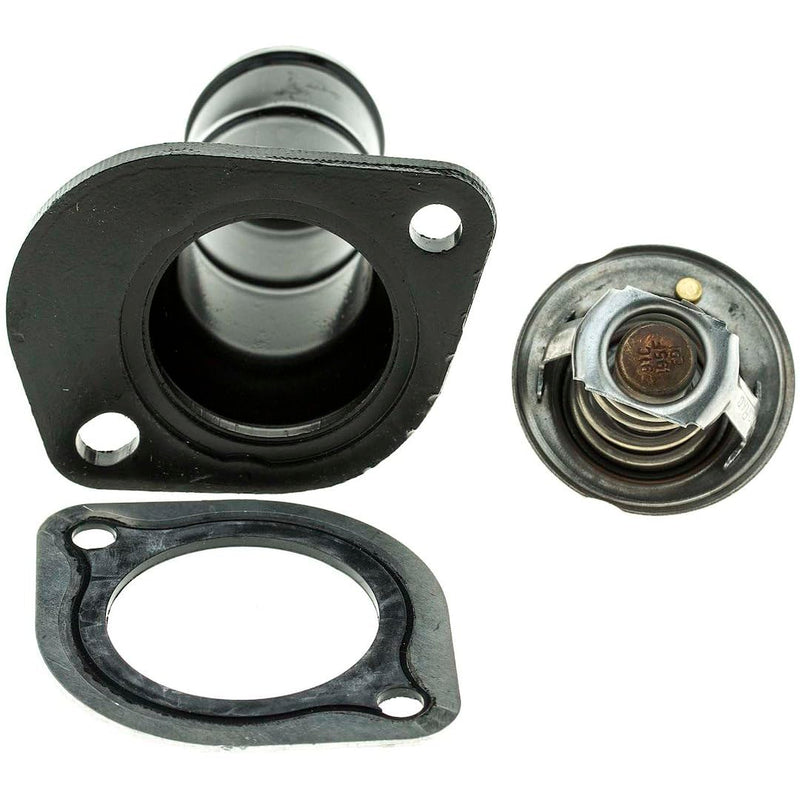 Thermostat Kit-195 Degrees w/Gasket Engine Coolant Thermostat Housing Assembly Fits Dodge Grand Caravan 01–06 Caravan 01–06 Chrysler Town & Country 01–06 Pacifica 04–07 Voyager 01–03