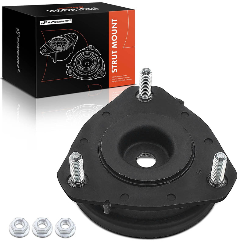 A-Premium Front Driver or Passenger Side Suspension Strut Mount Compatible with Ford Focus 2000-2007 2.0L 2.3L 2.5L Set of 1