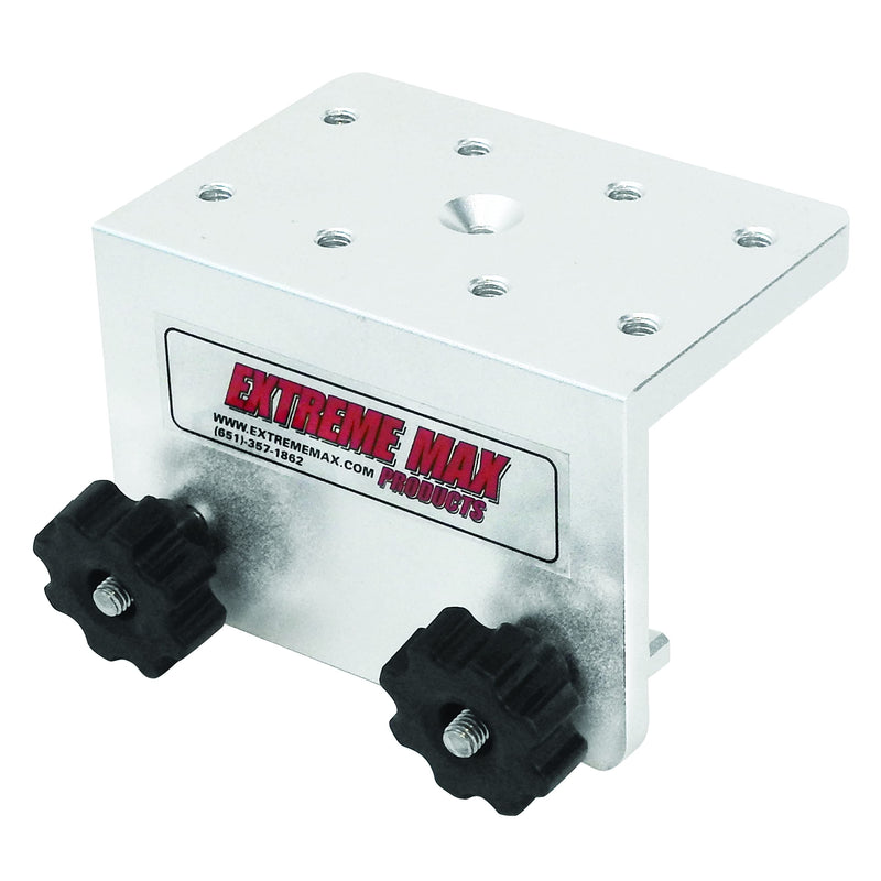 Extreme Max 3005.4402 90° Aluminum Slider Base for Tracker Versatrack Systems