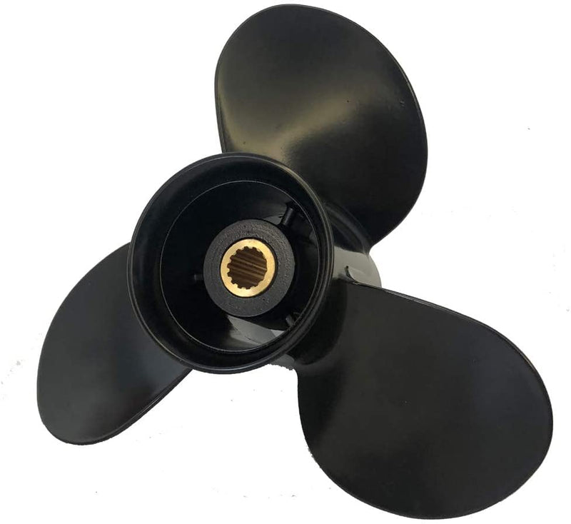 Mercury Propeller 9 1/4x9 for Outboard Engine 9.9-20HP 14 Tooth 48-897750A11 /Boat Outboard Propeller for Tohatsu Engine 9.9HP 15HP 18HP 9.25x9