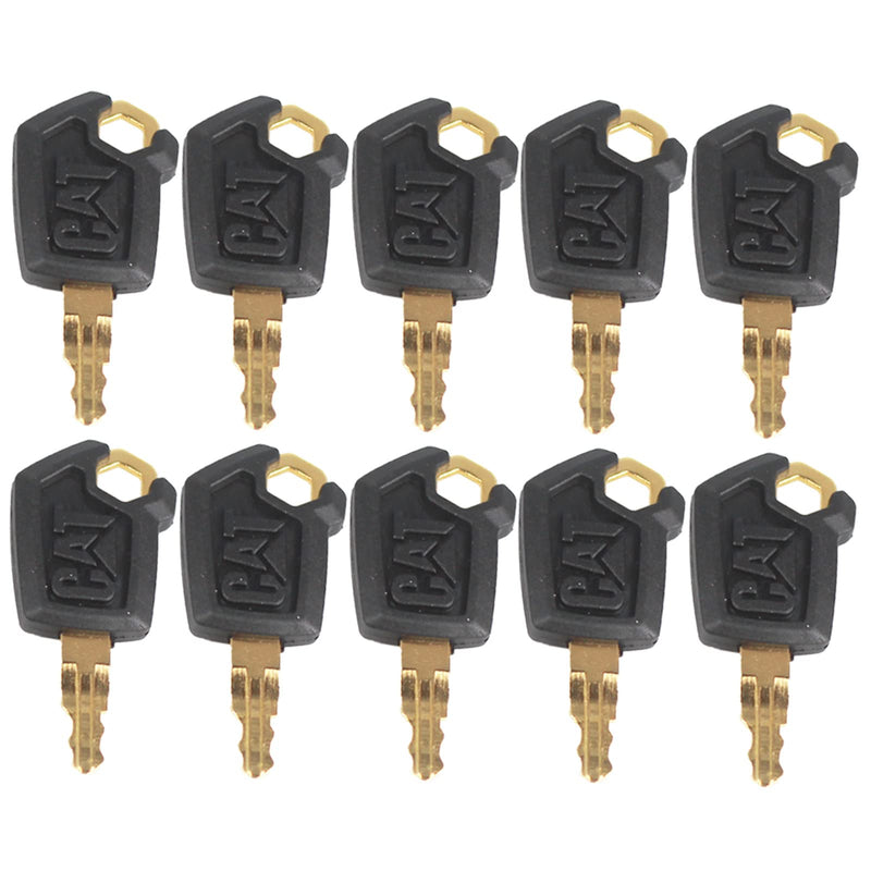 Cat Keys Replacement for Cater-Pillar Heavy Equipment 5P8500 (Pack of 10)