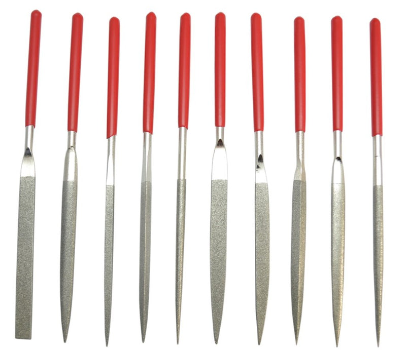 Grobet Diamond Needle File Set of 10