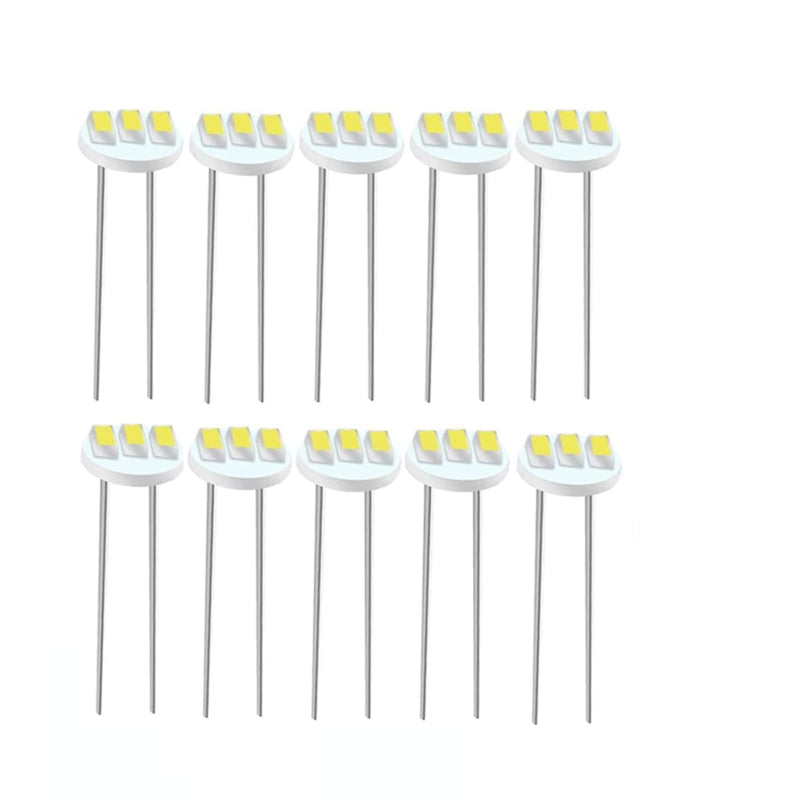 T4.7 Instrument Panel LED Light,Gauge Cluster Bulbs Dashboard Indicator Lamp for 2003 2004 2005 2006 Silverado Indicator Cluster Speedometer Lighting 10Pack White