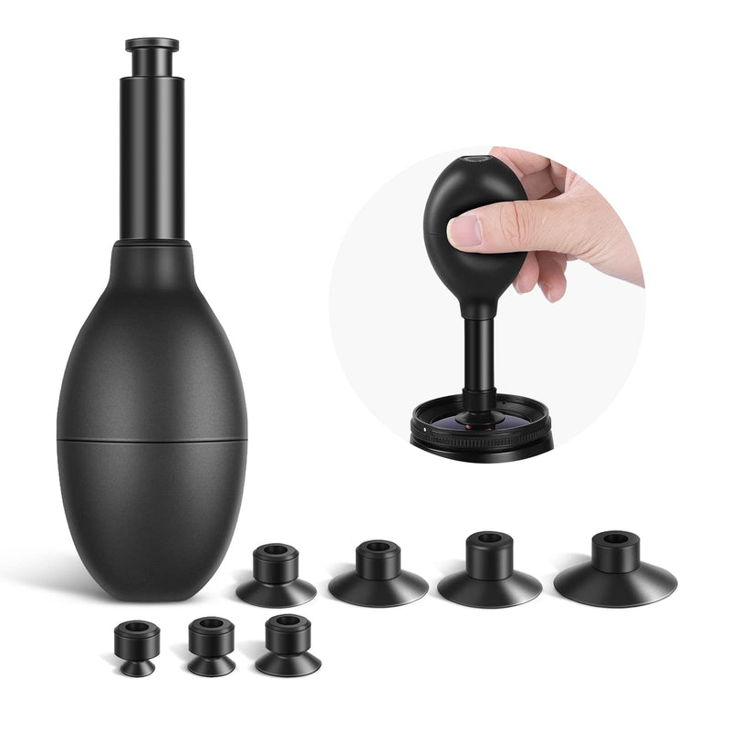 NEEWER 8-in-1 Lens Sucker Kit, IC Pick Up Vacuum Suction Pen with 7 Interchangeable Suction Cups Lens Repair Tool for Repair and Cleaning, Watches, and Electronic Components