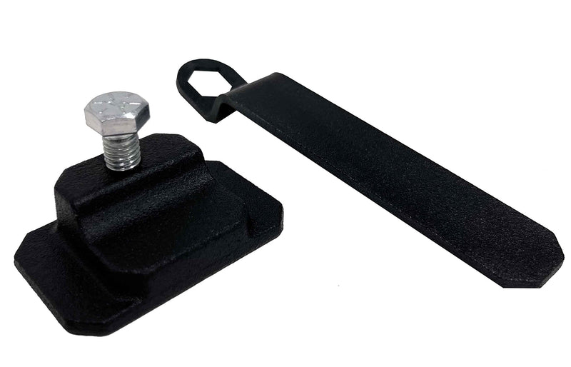 BulletProof Hitches - Accessory Hitch Clamp - Anti Rattle Hitch Clamp for Accessories - Solid Steel, Corrosion Resistant, Black Powder Coat
