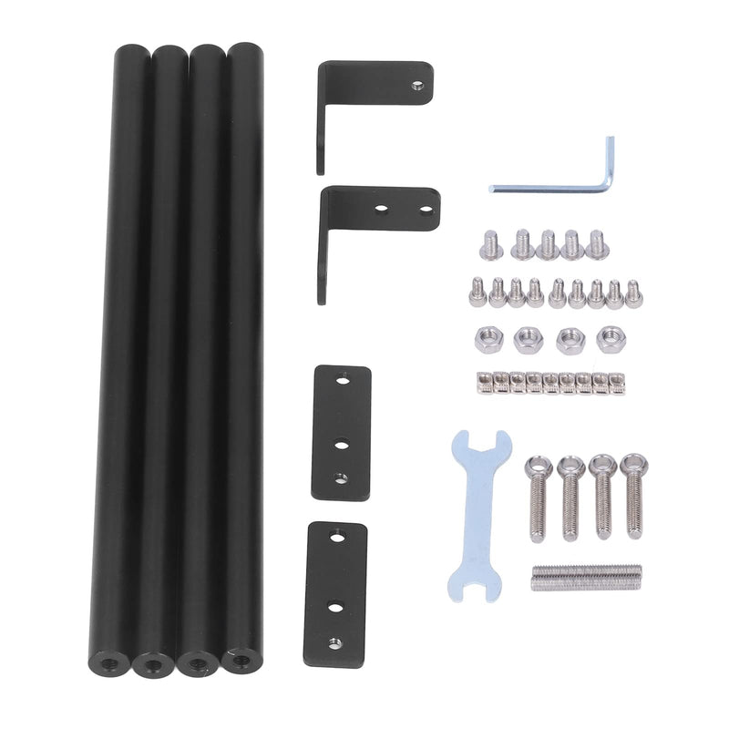 Aluminum Alloy Supporting Rod Set S4 Metal Tie Rod for CR-10S CR-10 3D Printer Stabilization