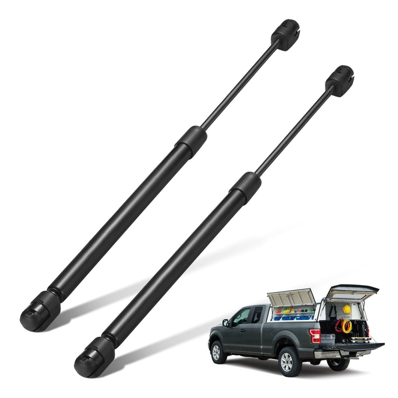 BDFHYK C16-06389 14 Inch 24 Lbs Truck Camper Shell Gas Shocks Struts Lift Support Gas Spring for Truck Cap Window Leer Topper Camper Shell Tool Box Chest C1606389 24 Lbs / C16-06389