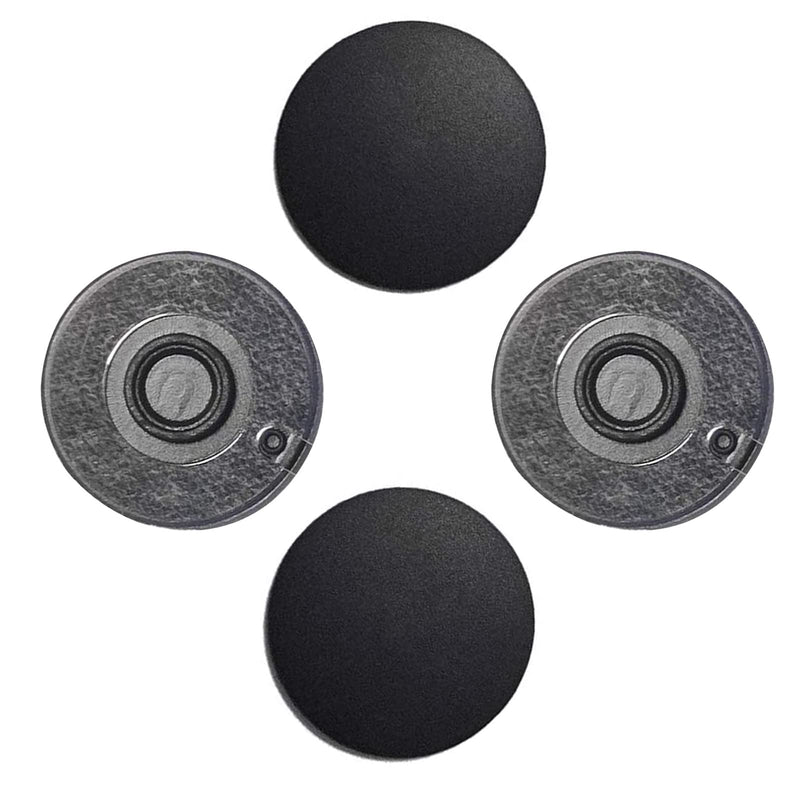 4 Pcs Bottom Case Rubber Feet Replacement for MacBook Pro A1278 A1286 A1297 13" 15" 17" 2009-2012（Black）