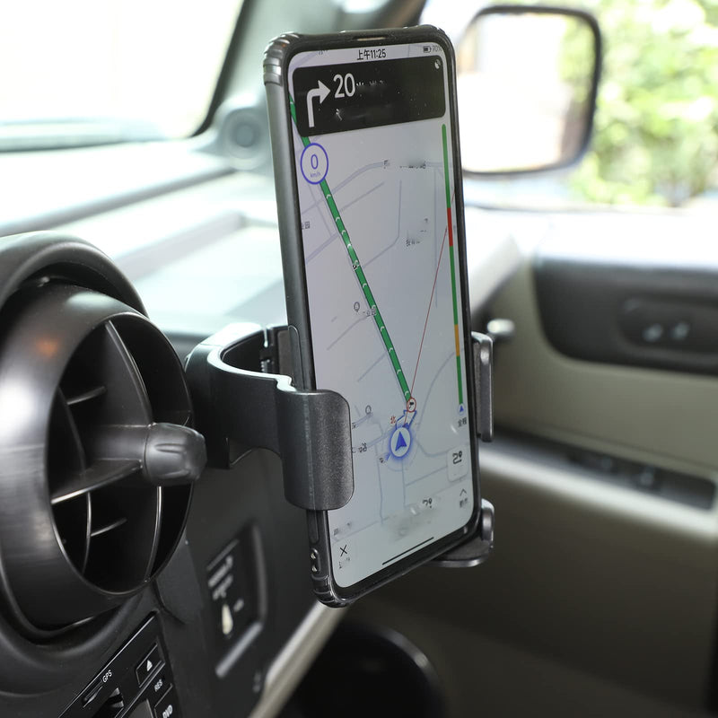 PIUGILH Car Side Vent Phone Mount, Fit for Hummer H2 2003-2007, Compatible with All Smartphone Models, Easy Installation