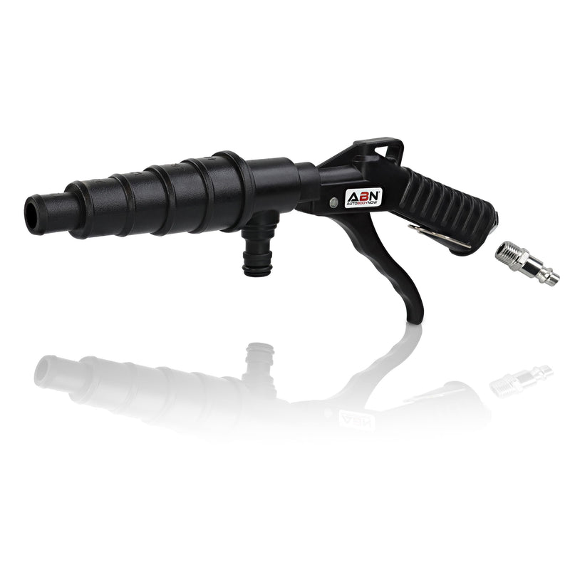 ABN Automotive Coolant Flush Machine - Air and Water Combo Coolant Backflush Gun - Multi-Size Nozzles Fit 19-40mm Hoses