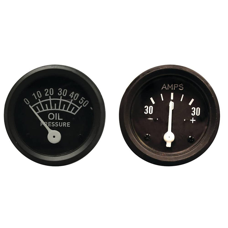 RAParts 9N9273A A0NN10670A 61063 66887 Oil Pressure Ammeter Gauge Set Fits Ford 9N 2N 8N