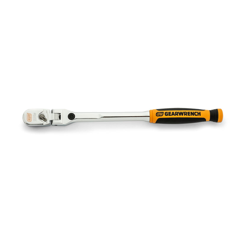 GEARWRENCH 1/4" Drive 120XP Locking Flex Head Ratchet with Cushion Grip - 81055 Cusion Grip