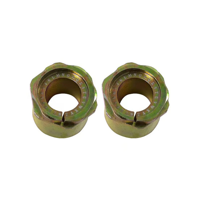 Pair (2 pack) Extreme Camber Caster Alignment Bushing Kit Front Caster/Camber Bushing Compatible with Ford Series Trucks F150 F250 F350 E150 4x4 & 2WD