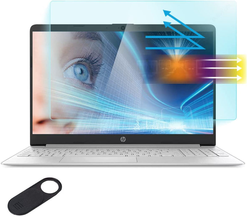 Anti Blue Light Screen Protector for HP 17.3" Laptop/HP Envy/OMEN/Pavilion/ZBook/OmniBook 17.3, HP 17t 17z 17-by 17-ca 17-cn 17-cp 17t-ch 17t-cr 17-cb 17-ck Eye Protection Blue Light Glare UV Filter 17.3 inch