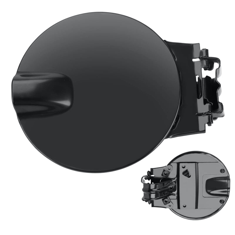 10385417 Fuel Filler Gas Door Tank Matte Black Gas Cover Cap Fuel filler gas door Compatible with Chevy Colorado & GMC Canyon 2004 2005 2006 2007 2008 2009 2010 2011 2012