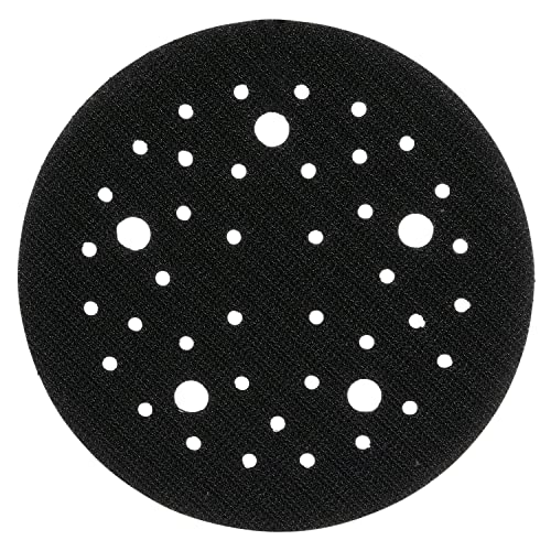 3M Xtract Back-up Pad, 89052, 5 in, Extra Hard, Black