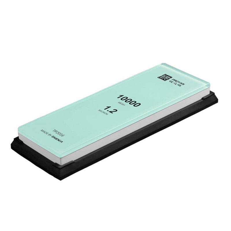 Glass Sharpening Stone with Non-slip Rubber Base, Professional Whetstone, Glass Stone 10,000 Grit SET-D