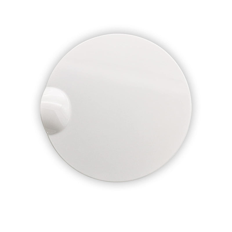 Replace 4L3Z-99405A26-EAA Gas tank door,gas door replacement Compatible with 2004-2008 Ford F-150,2006-2008 Lincoln Mark LT Style side fuel tank door,Fender Bed-Fuel Door Gas Cap Hatch (White) White