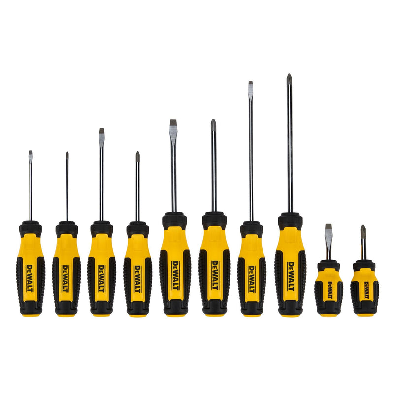 DEWALT Fixed Bar Screwdriver Set (10 pc.) (DWHT65201) No Size
