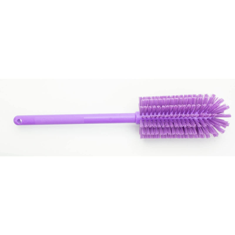 SPARTA Large Water Bottle Brush Ideal for Wide-Mouth Jars, Bottles and Tumblers, Dishwashing Tool with Handle for Home and Commercial Kitchens, Plastic, 16 Inches, Purple 1
