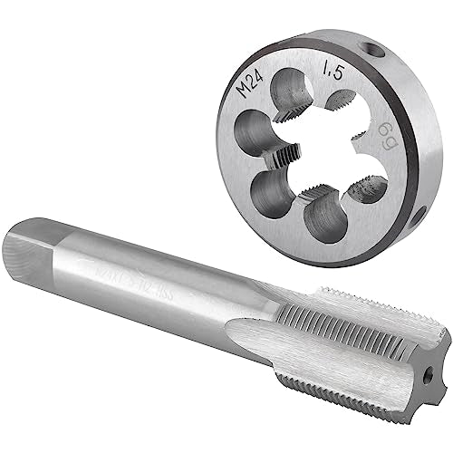 Burkit M24 X 1.5 Tap and Die Set Right Hand M24x1.5