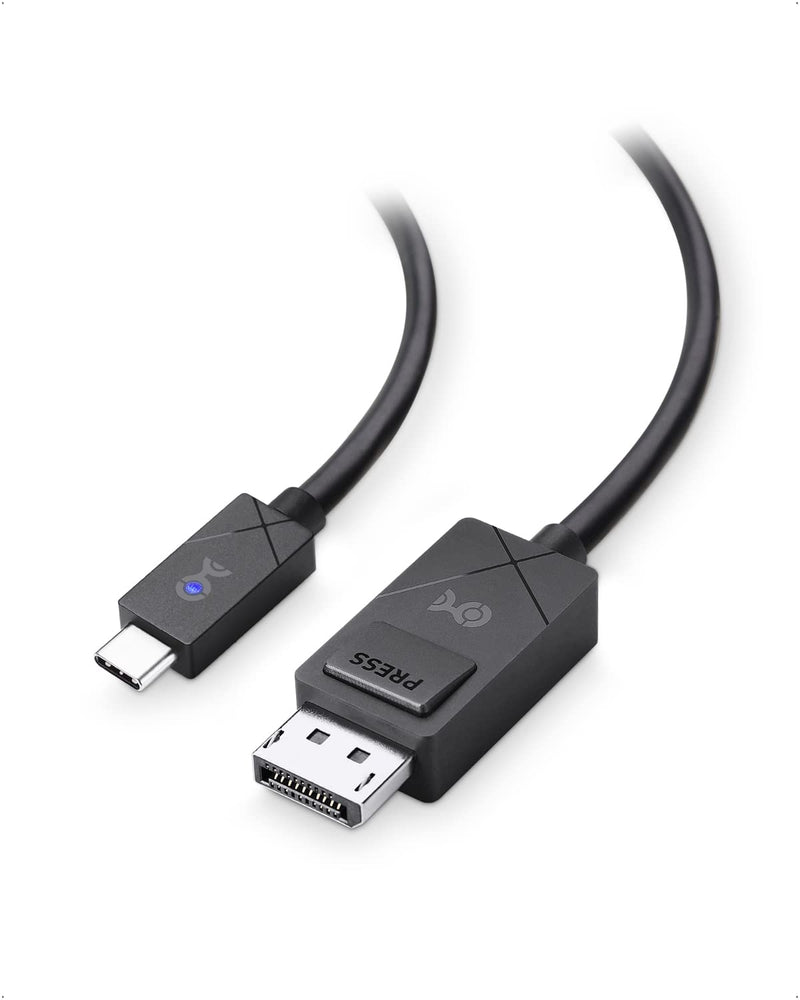 Cable Matters [Designed for Microsoft Surface] 32.4Gbps USB-C to DisplayPort 1.4 Cable 6 Feet / 1.8 Meters Supports 4K 144Hz and 8K 60Hz HDR - USB4, Thunderbolt 3 and Thunderbolt 4 Port Compatible