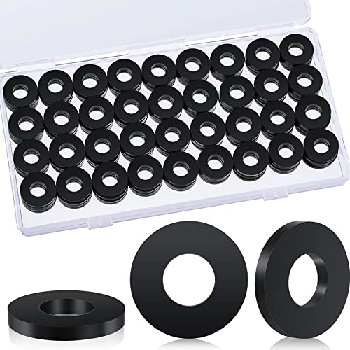 Fabbay 150 Pcs Rubber Washers 11/16 Od x 5/16 ID x 3/32 Inch