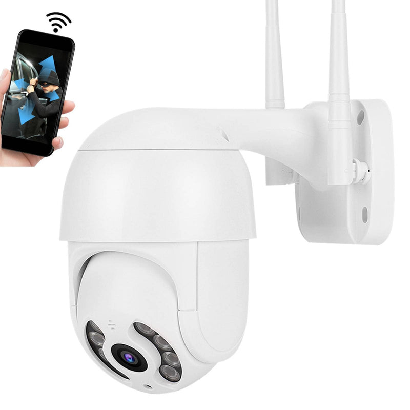 2In PTZ Dome Camera 1080P 8 Lights with 110 240V Remote Control Multiplayer Shared Motion Detection Smart Camera for Home Office