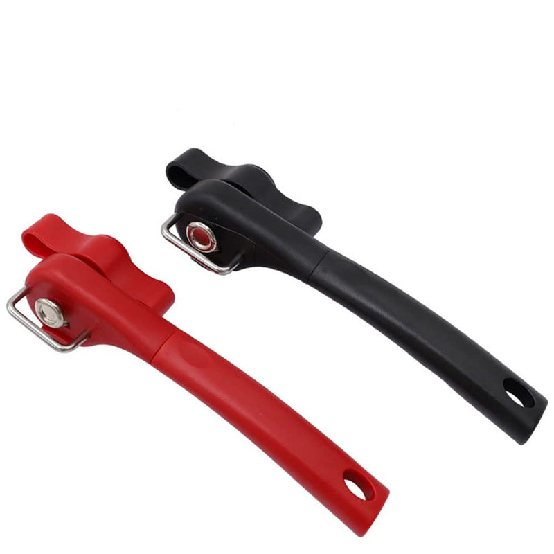 Can Opener Manual,Safe Cut Manual Can Opener, Side-Cut Safety Can Opener Smooth Edge,Stainless Steel Can Openers by Heavy Duty (2pcs) 2pcs