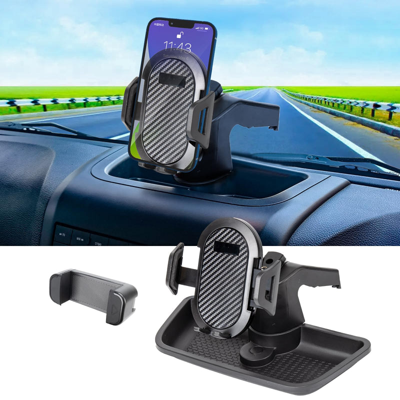Phone Holder Mount Compatible with 2011-2018 Jeep Wrangler JK JKU Dash Multi-Mount Phone Kit with Storage Box Interior Accessories Wrangler 2011-2017