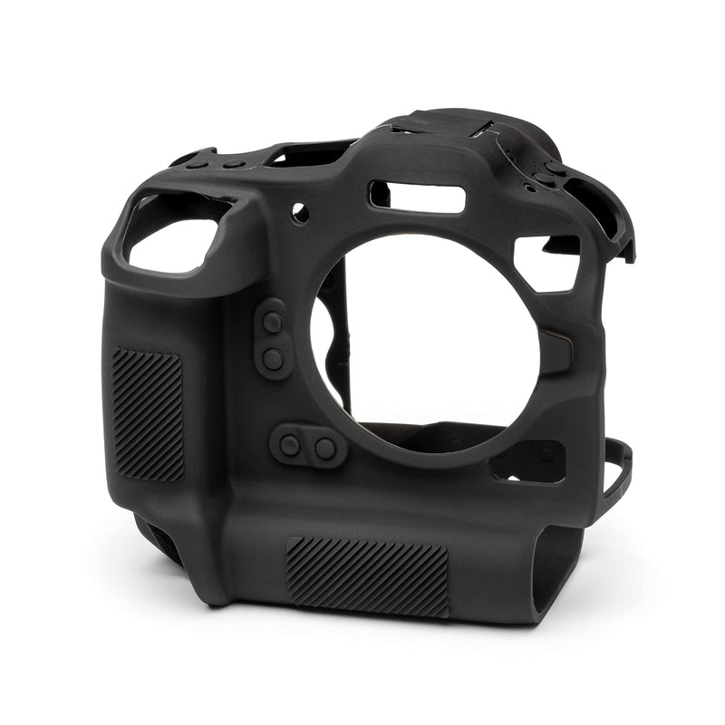 easyCover - Silicone Camera case - Protection for Your Camera Canon R3 (Black) Black