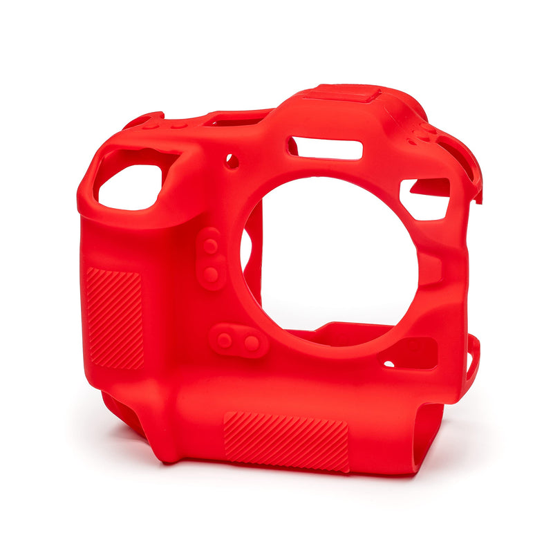 easyCover - Silicone Camera case - Protection for Your Camera Canon R3 (Red) Red