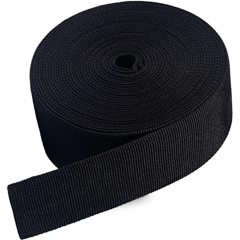 25 FT Nylon Hydraulic Hose Protector Sleeve Sheath Cable Cover Welding Tig Torch Hose Cover for Long-Wearing Abrasion Protection, 2.25" ID, Black 2.25 Inch ID, 25 Feet Long