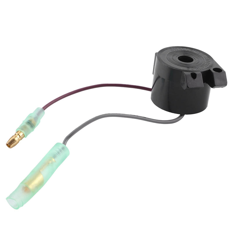 KIMISS Electronic Buzzer Alarm Sounder Boat Warn Alarm Outboard Alarm Buzzer Audio Warn Alarm Remote Control Box Outboard Engine Alarm Single and Double Key Panel